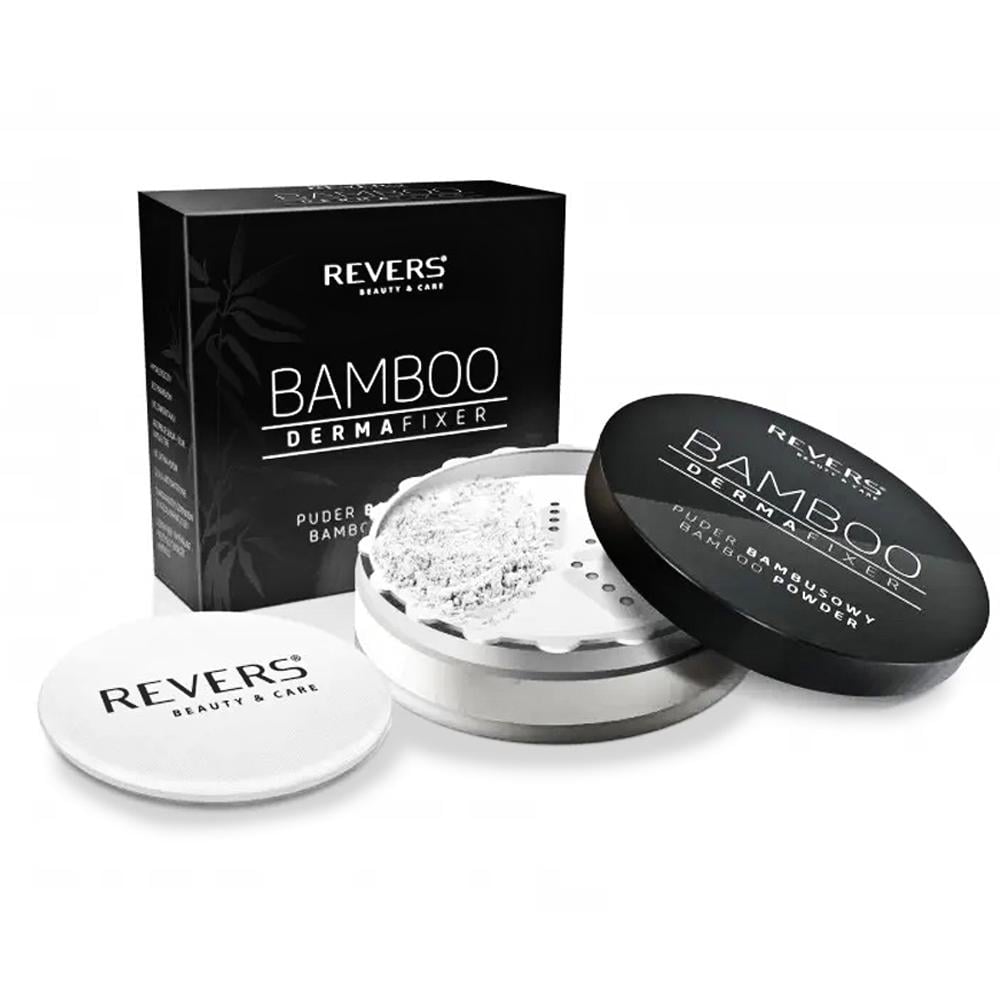 Пудра бамбуковая рассыпчатая Revers Bamboo Derma Fixer Powder 8 г