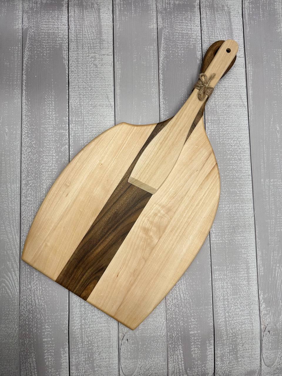 Доска кухонная разделочная Бандура ручной работы ясень 49,5х25,5см (2530594724)