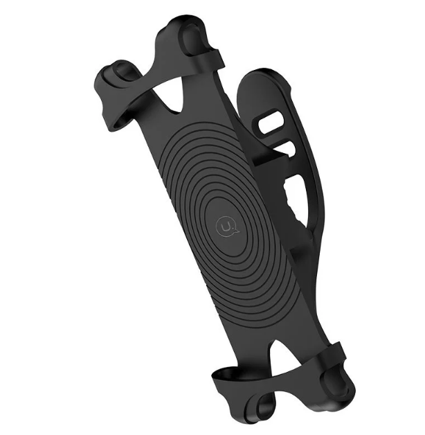 Держатель велосипедный Usams US-ZJ053 Bicycle Silicone Phone Holder 4-6" Black