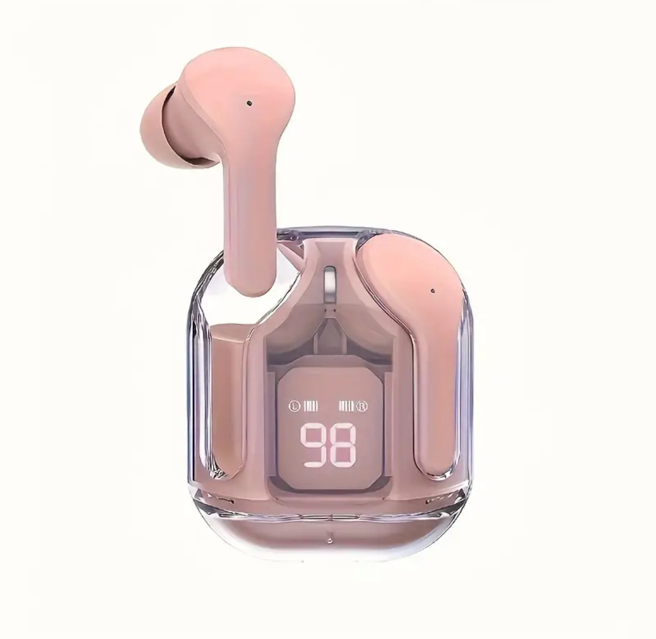 Наушники беспроводные Acefast вакуумные с шумоизоляцией Pink Lotus (143389-2)