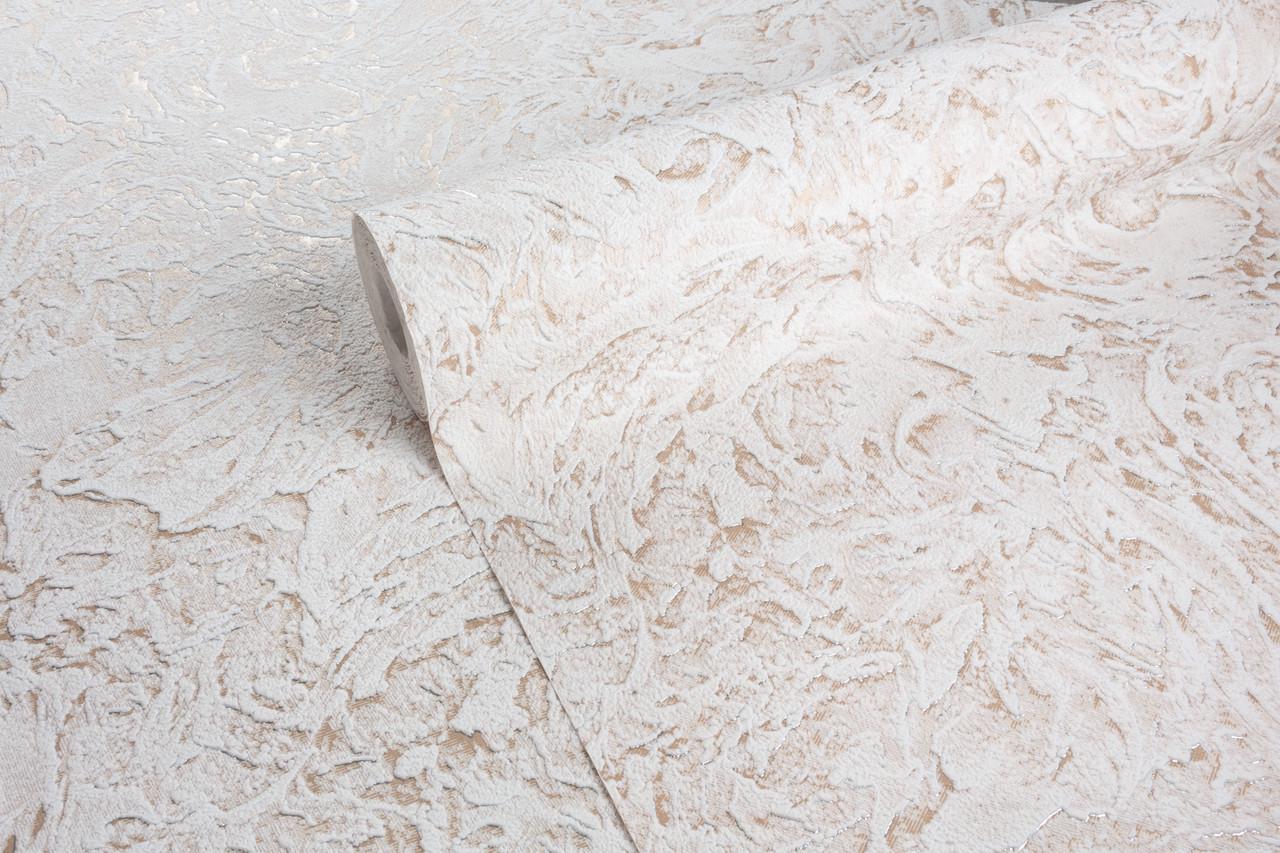 Обои флизелиновые LS Vinil Esfero ДХV-1596 Фон вспененный винил 1,06х10,05 м Бежевый