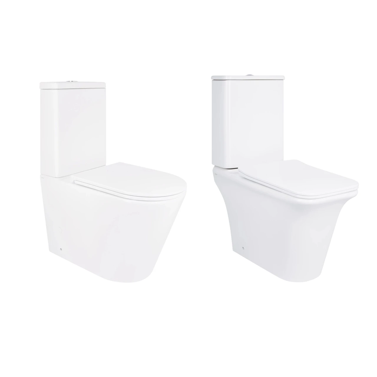 Напольный унитаз Scorpio Ultra Quiet QT14222125AUQW и напольный унитаз Kalao Rimless (QT08221213A W)