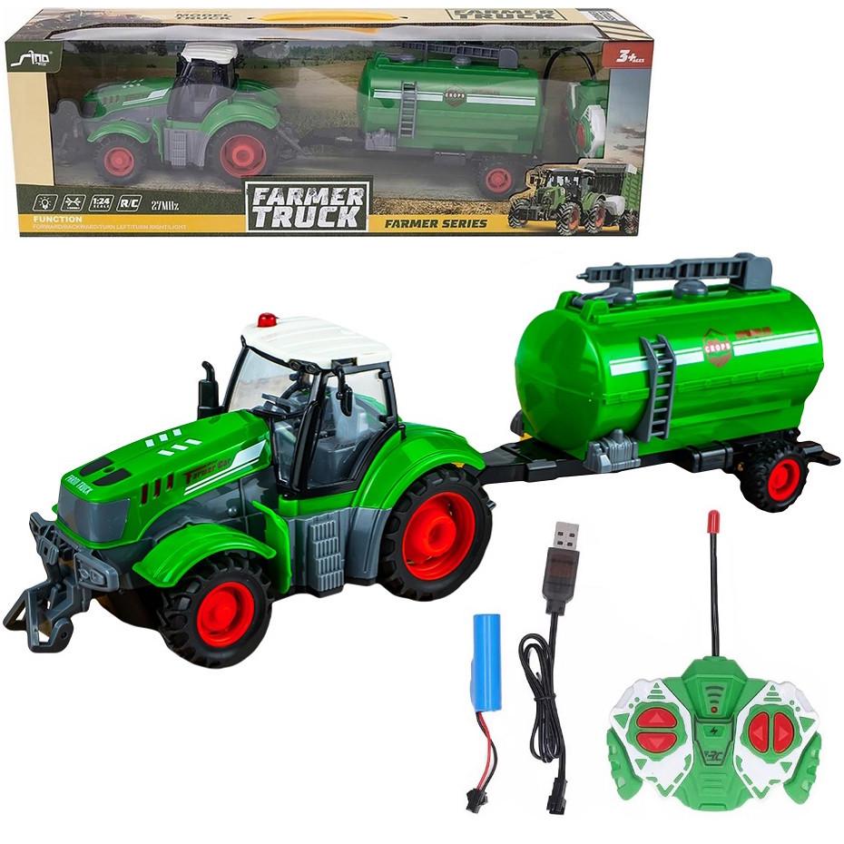 Трактор дитячий з цистерною на радіокеруванні з акумулятором (2372751998) - фото 5 Трактор дитячий з цистерною на радіокеруванні з акумулятором (2372751998) - фото 5