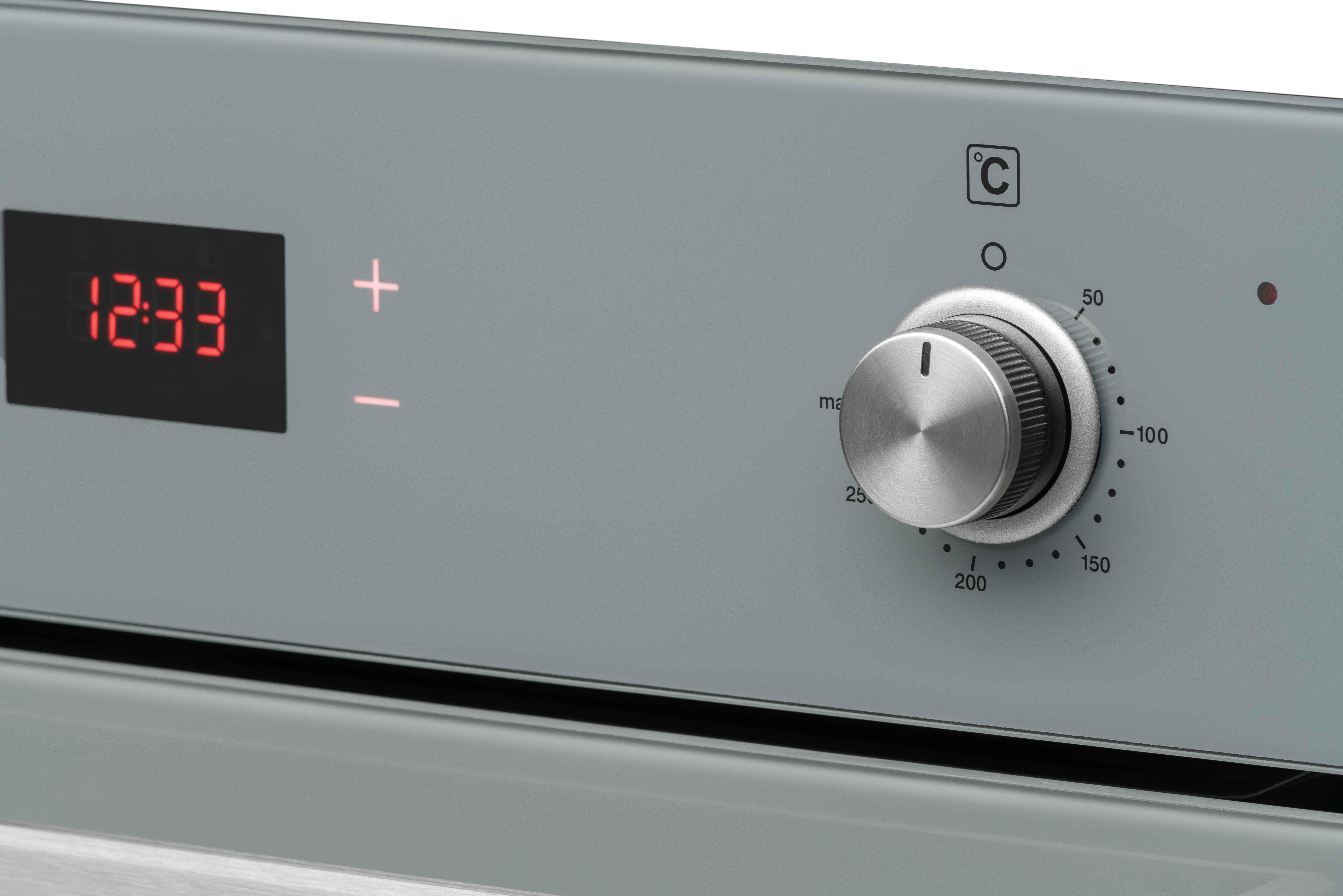 Комплект Granado духова шафа електрична GEO 62-1310 Grafito та варильна поверхня газова GGH 62-104 Grafito glass - фото 8