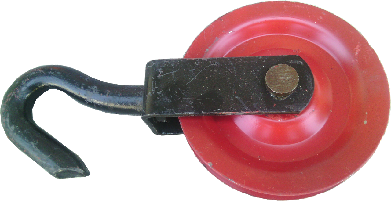 Блок подъемный такелажный с крюком (2340) Блок подъемный такелажный с крюком (2340)