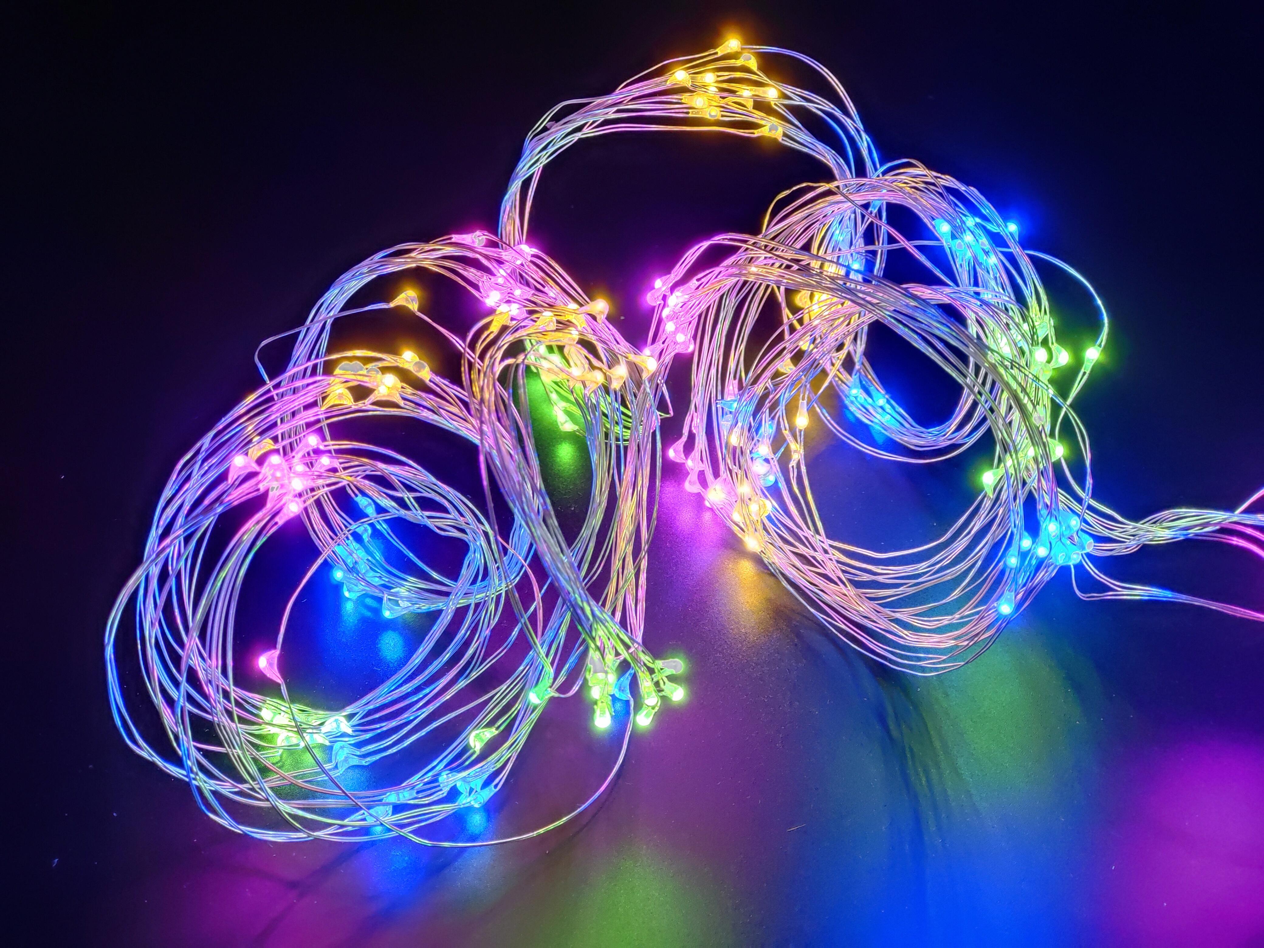 Гірлянда штора LEDLight 3х2,5 м 425 LED Різнобарвний (448)