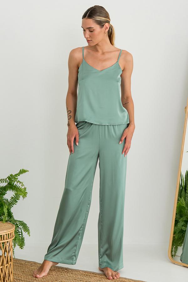 Пижамный комплект Forly шелковый с брюками L Shalfey (SH0048-17-79_L)