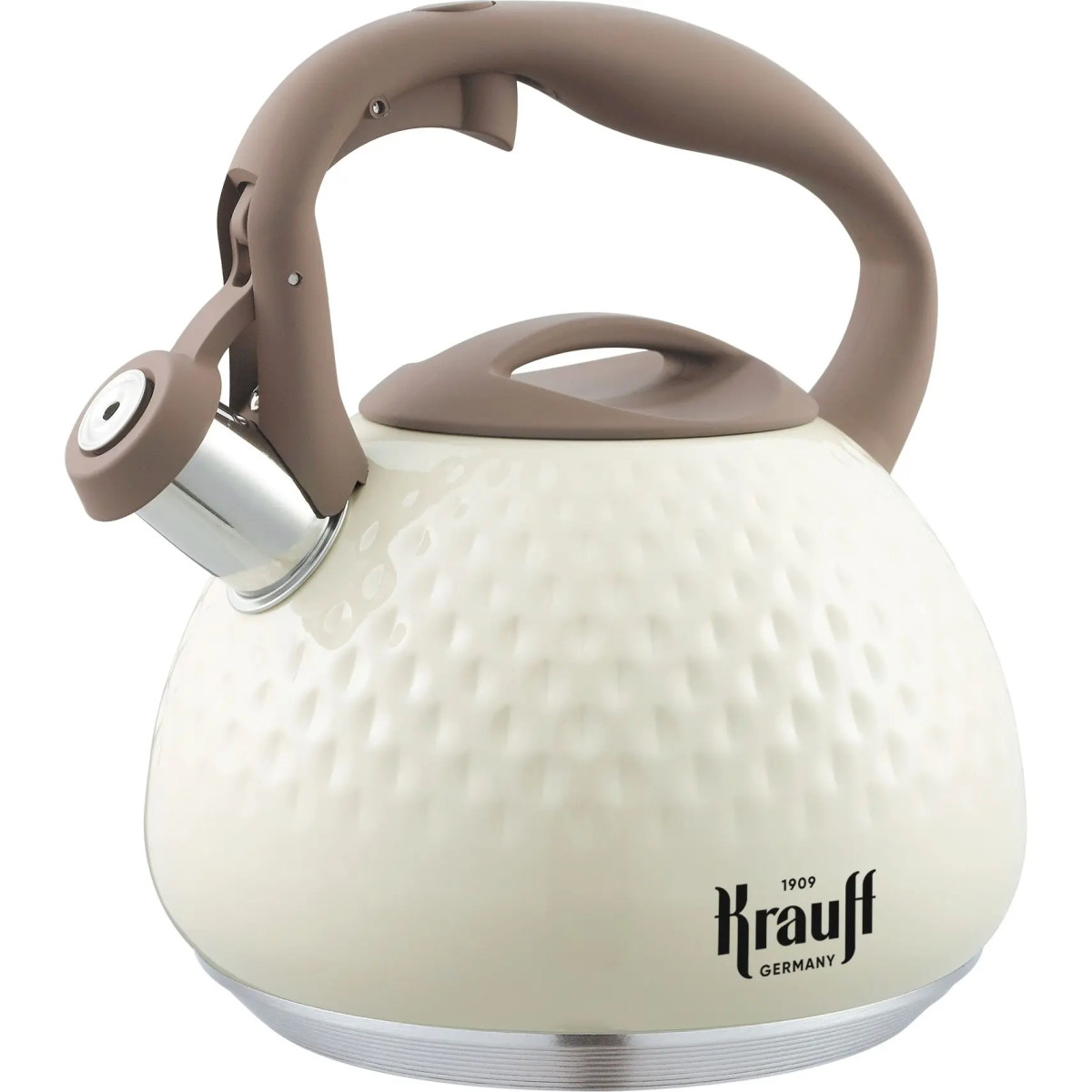 Чайник со свистком Krauff Griseo 26-242-053 2.7 л белый