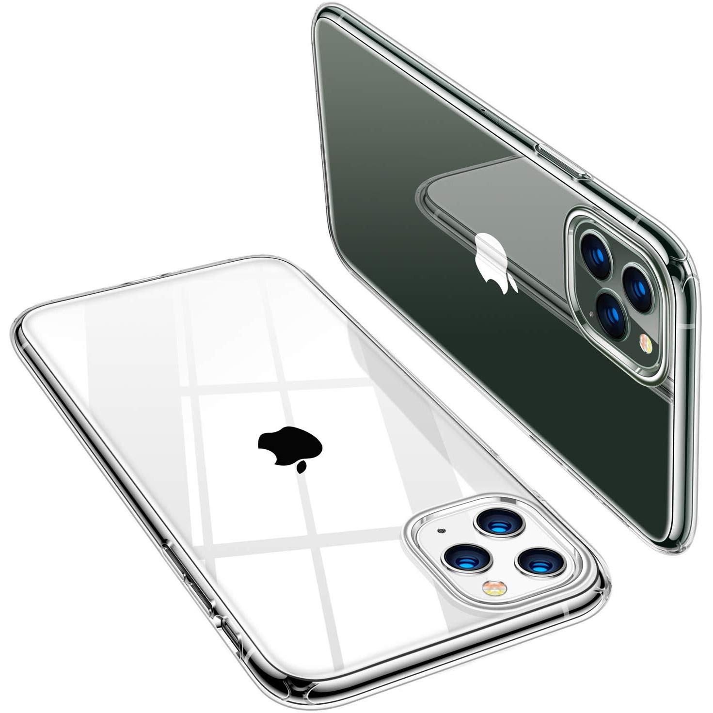 Противоударный TPU Чехол Epic Transparent 2,00 mm для Apple iPhone 11 Pro (5.8") Бесцветный (прозрачный) - фото 3