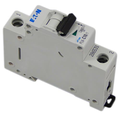 Автоматический выключатель Eaton Moeller PL6-C10/1 1р 10 А 6 кА тип С (286531)