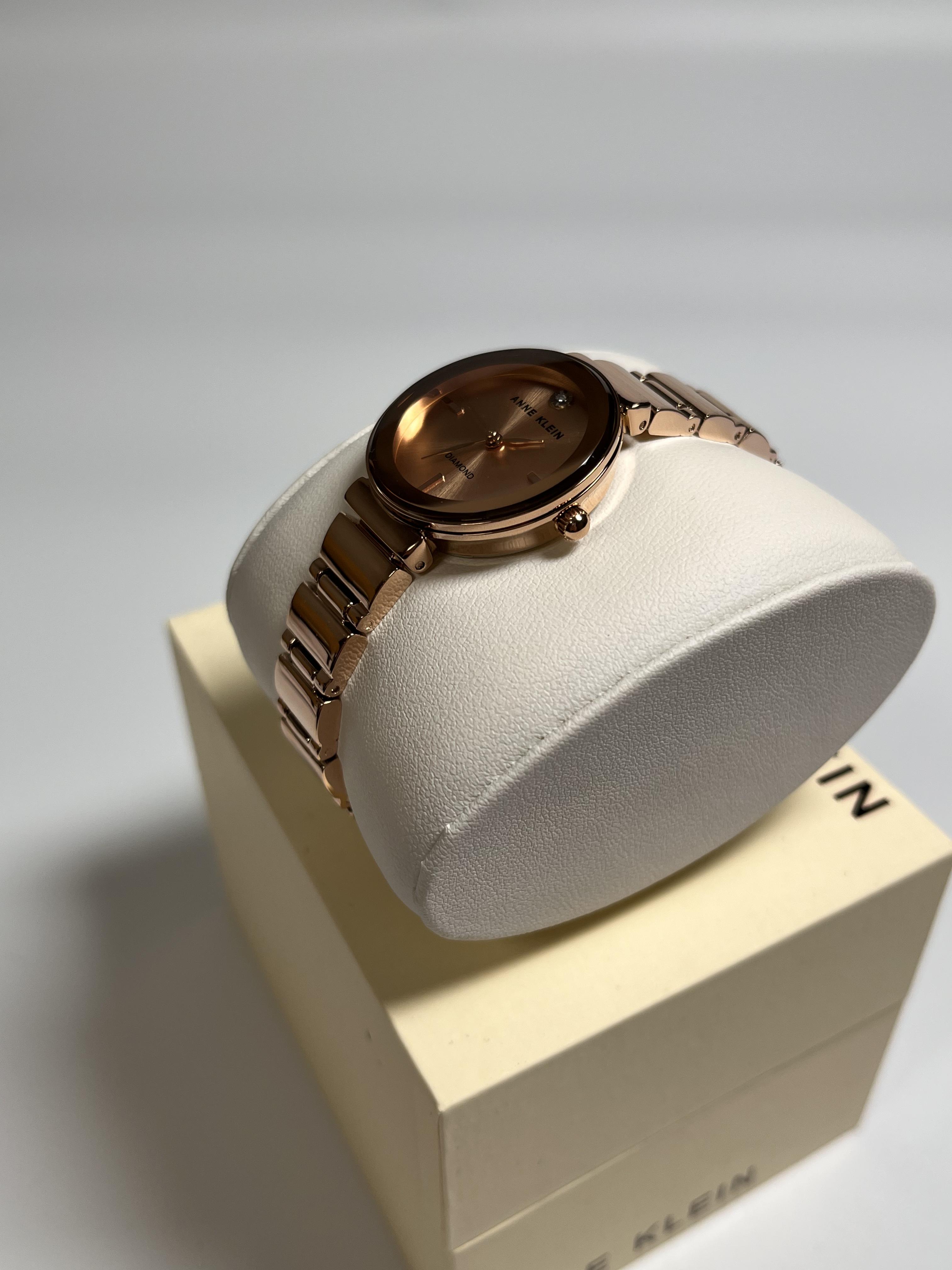 Часы женские Anne Klein AK/2434RGRG Золотой (13941840) - фото 3 Часы женские Anne Klein AK/2434RGRG Золотой (13941840) - фото 3