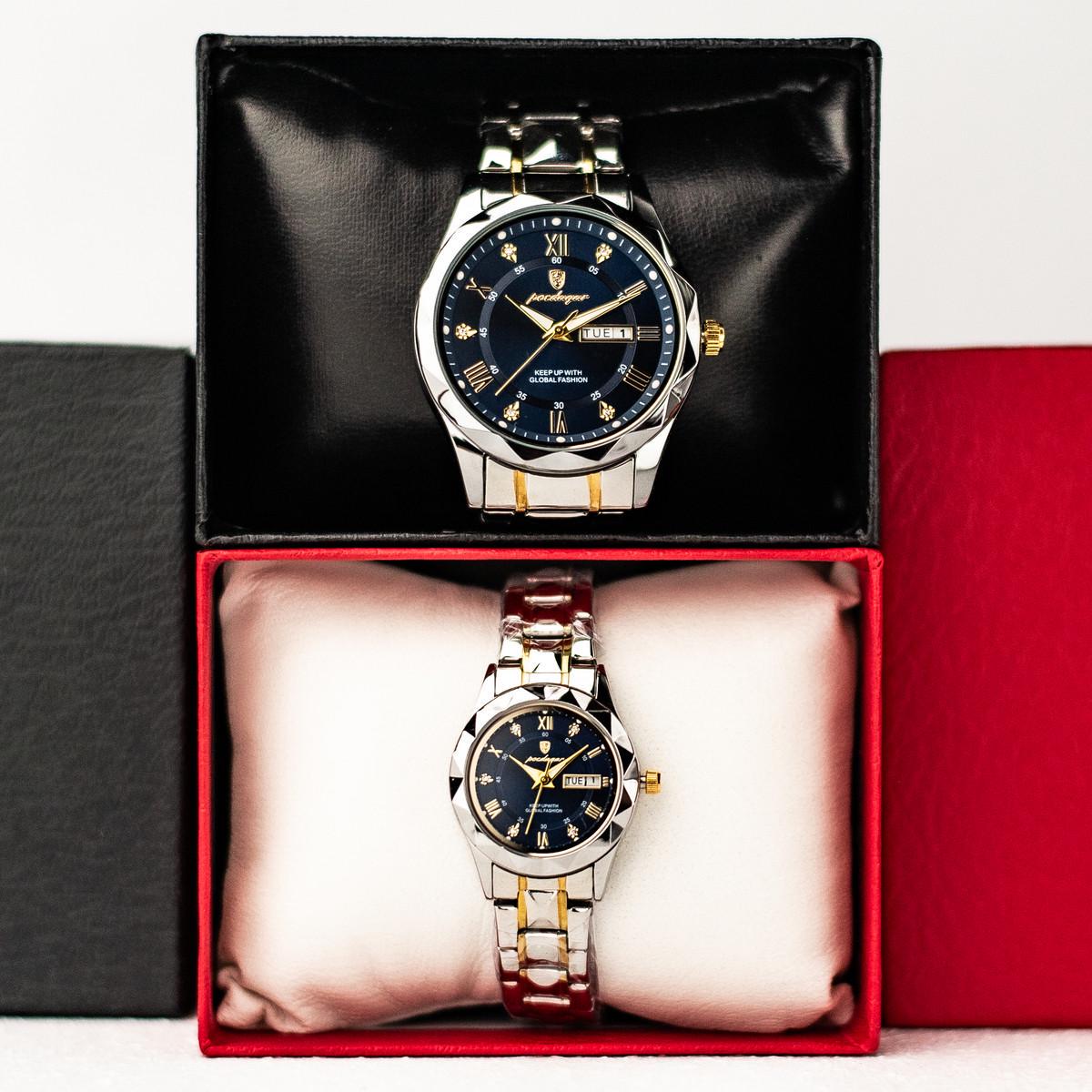 Комплект наручных часов Poedagar Stava Couple 2 шт. (2448490368) - фото 4