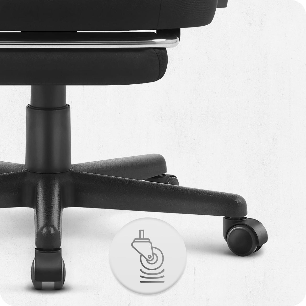 Геймерське крісло Cabro C502 LED тканина Black (5907196011306) - фото 4