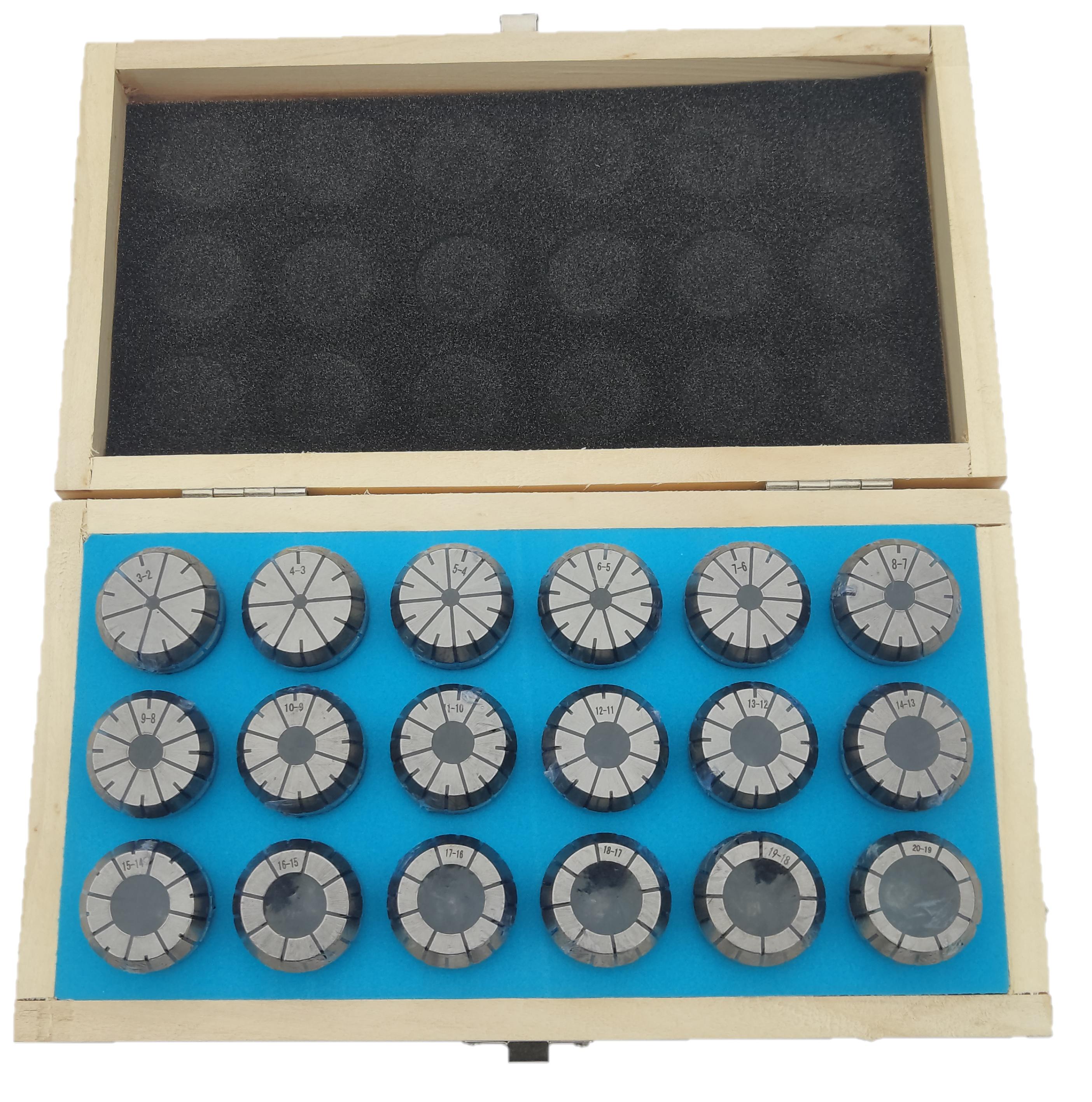 Набір цанг GRIFF ER32 3-20 мм 18 шт. (027121)