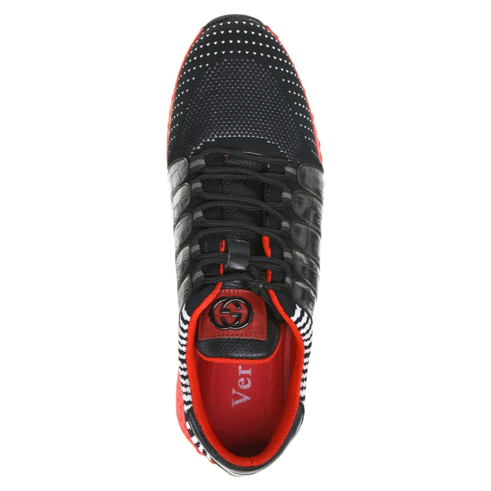 Кроссовки мужские Veritas р. 41 Черный/Красный (34764-41) - фото 6 Кроссовки мужские Veritas р. 41 Черный/Красный (34764-41) - фото 6