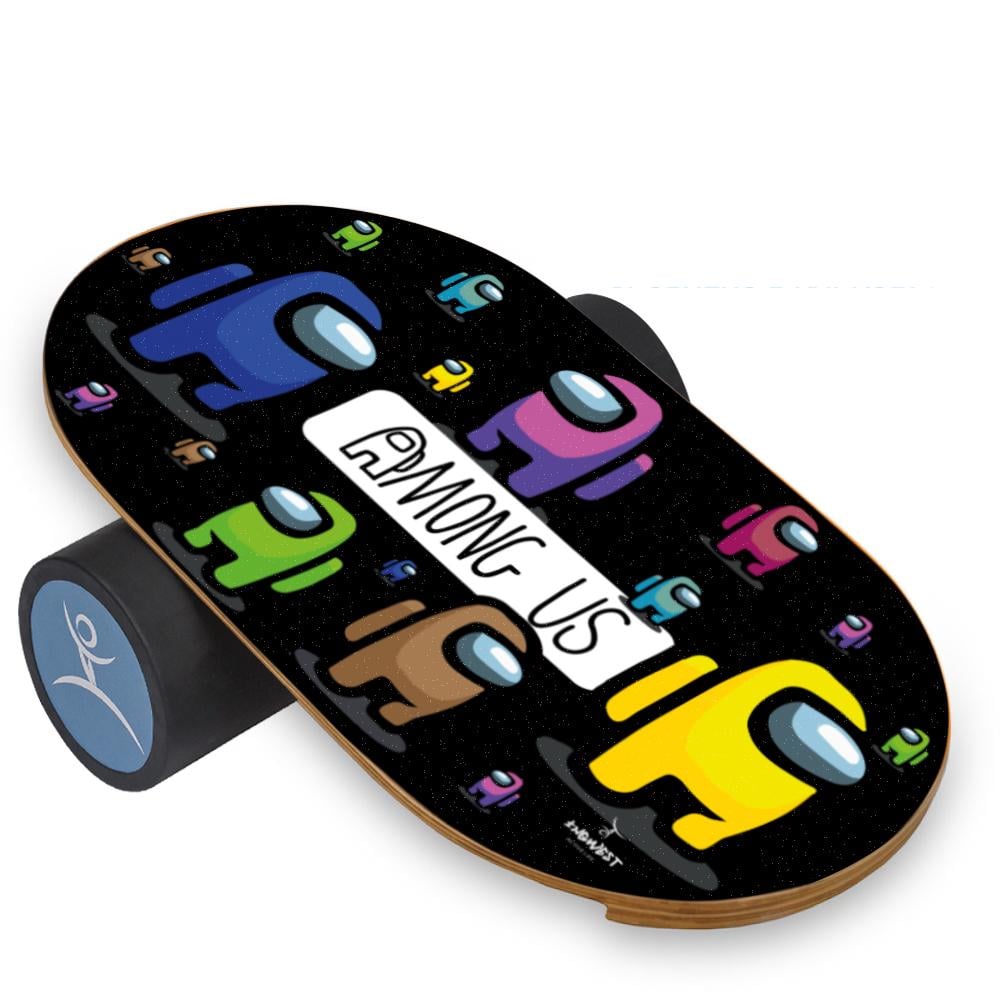 Балансборд детский InGwest Among Us с дополнительным покрытием против скольжения
