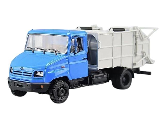Колекційна модель Сміттєвоз із заднім завантаженням КО-442 на шасі ЗІЛ-5301БО 2004 Легендарні вантажівки 1:43