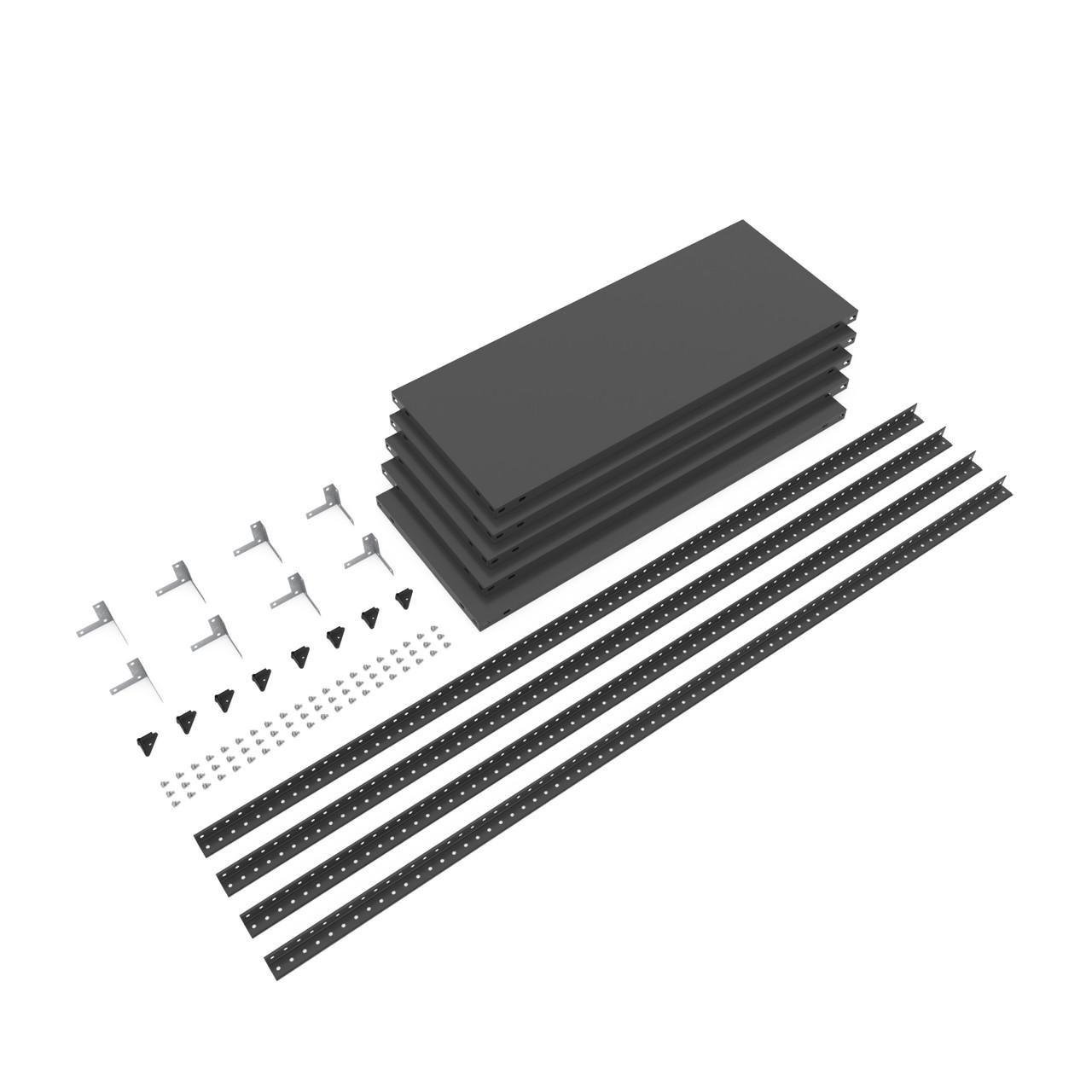 Стеллаж Меткас Атлант КС 150 кг/полку 5 полок металлический 2000x900x300 мм (2423198915) - фото 7 Стеллаж Меткас Атлант КС 150 кг/полку 5 полок металлический 2000x900x300 мм (2423198915) - фото 7