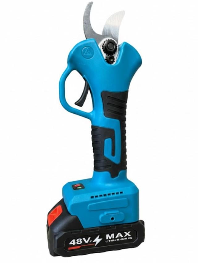 Электросекатор садовый 48V аккумуляторный с Li-Ion батареями с 2 аккумуляторами в кейсе (2104619176)