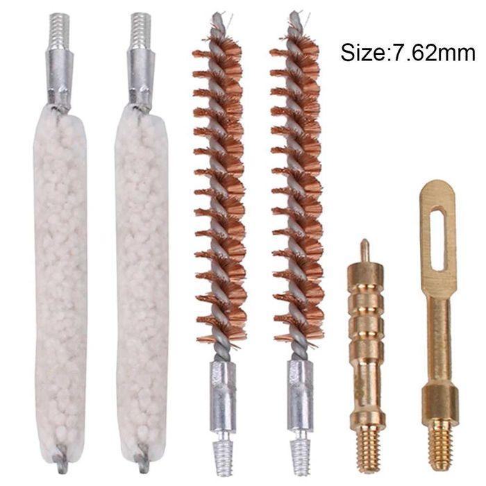 Набор для чистки ствола ерши/пуховки/вишеры АКМ/ПКМ/СВД/РПК308 7,62 мм - фото 2 Набор для чистки ствола ерши/пуховки/вишеры АКМ/ПКМ/СВД/РПК308 7,62 мм - фото 2