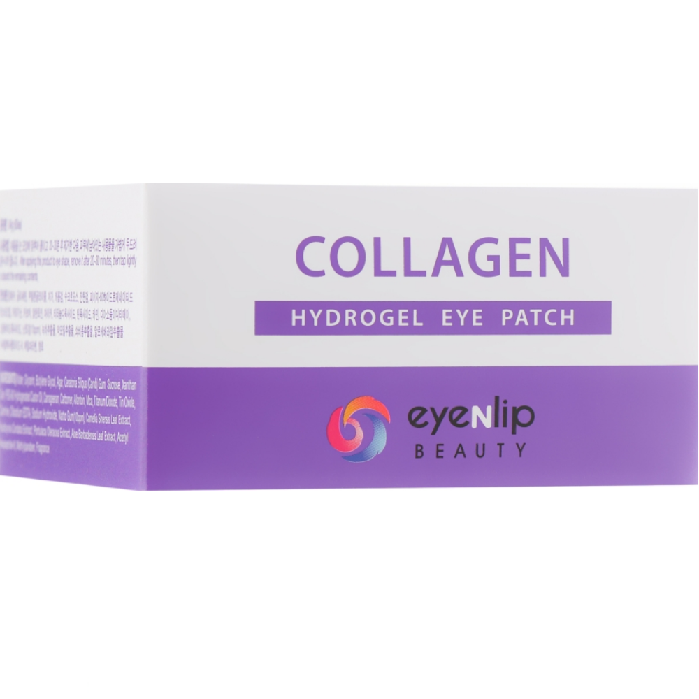 Патчи для глаз с коллагеном Eyenlip Collagen Hydrogel Eye Patch 60 шт. (8809555250432) - фото 2