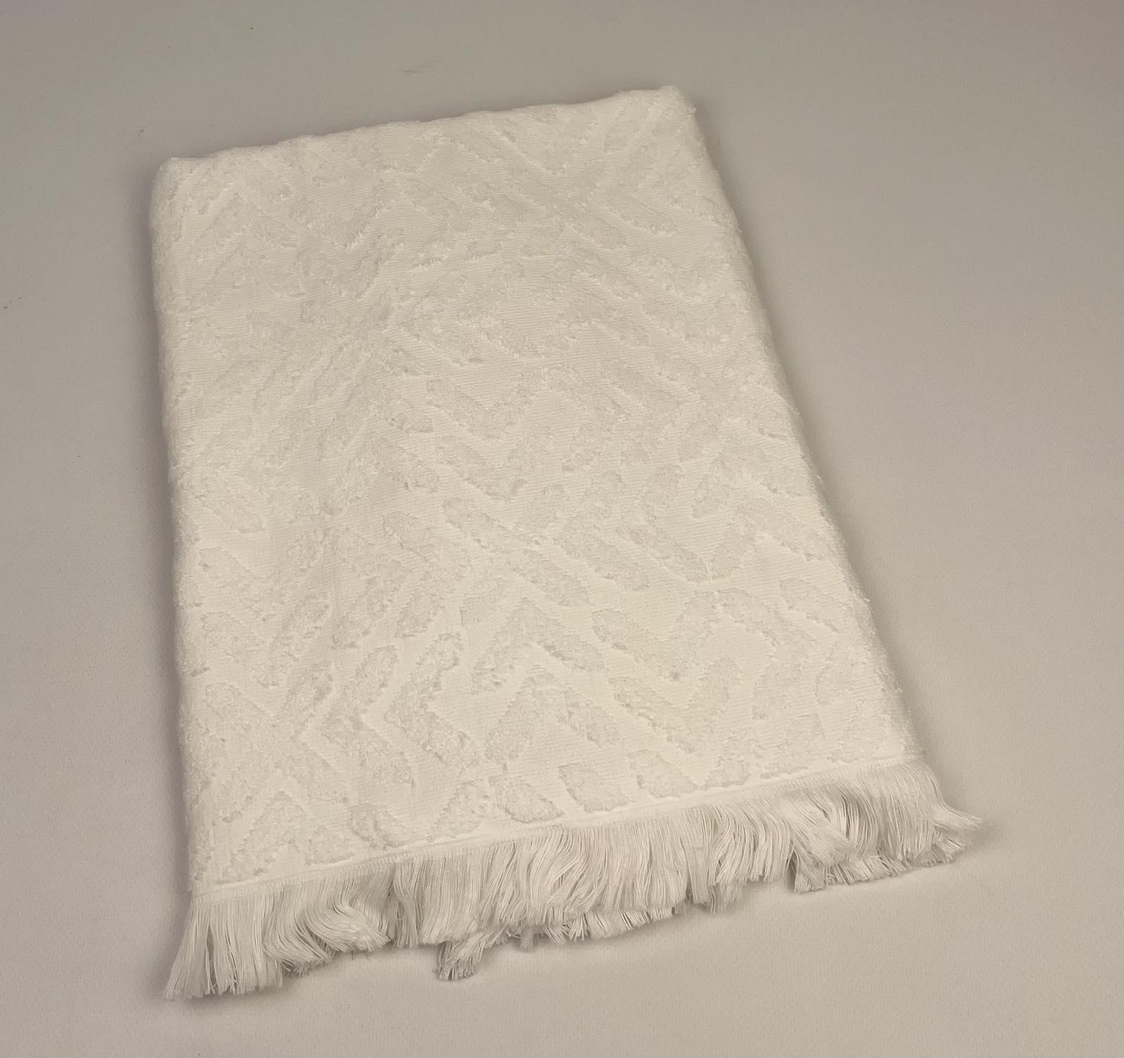 Рушник Altinbasak Calida 90x150 см Білий (CN28180) - фото 1 Рушник Altinbasak Calida 90x150 см Білий (CN28180) - фото 1