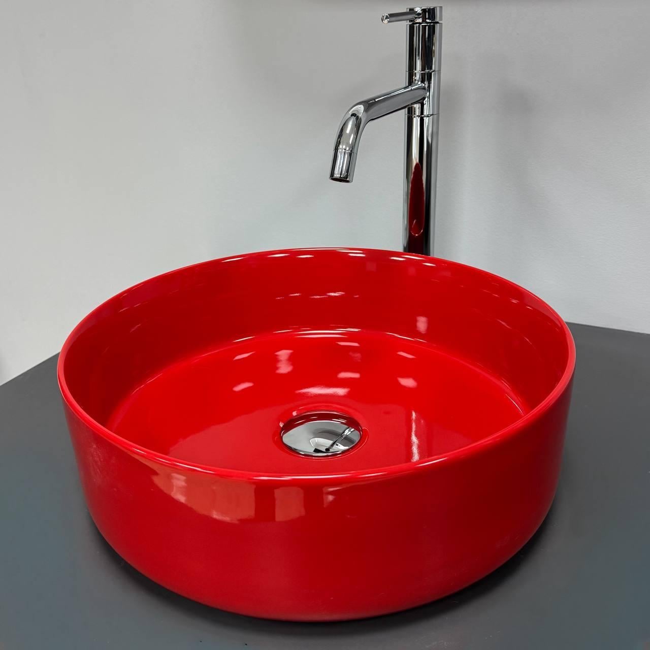 Умывальник VBI PRATO накладной Red glossy (2958592018)