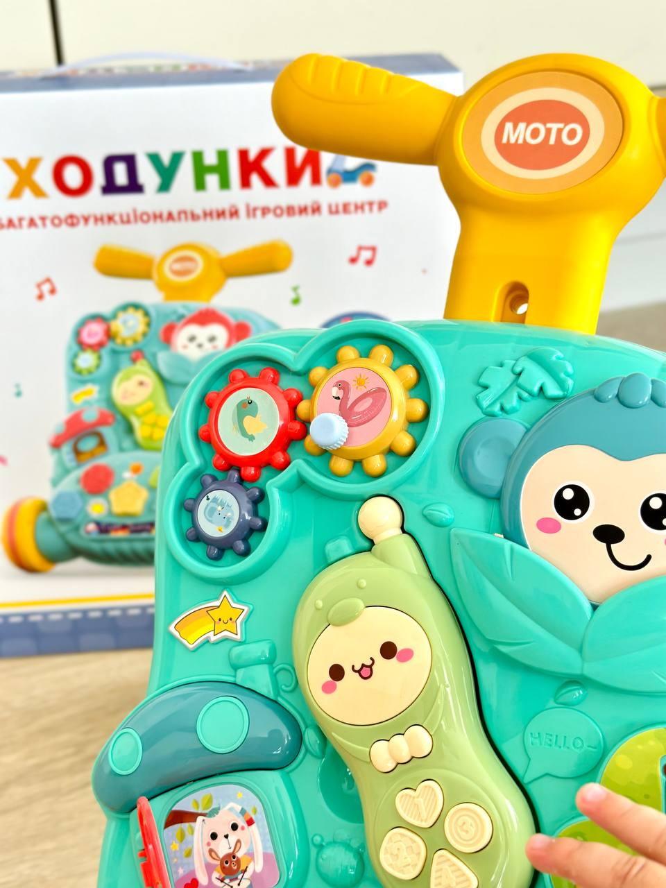 Ходунки-каталка детские TK Group YL622 музыкальный толокар Голубой (1964976739) - фото 6 Ходунки-каталка детские TK Group YL622 музыкальный толокар Голубой (1964976739) - фото 6