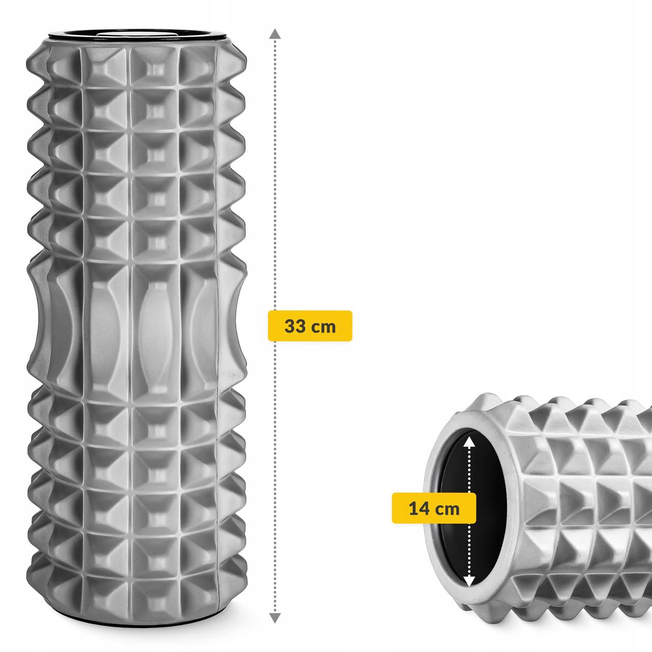 Масажний ролик 4fizjo EVA 33x14 см Grey (P-5907739314369) - фото 7 Масажний ролик 4fizjo EVA 33x14 см Grey (P-5907739314369) - фото 7