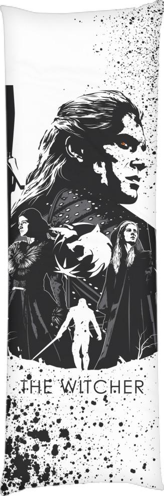 Подушка дакимакура The Witcher 27 60x180 см (14100271)