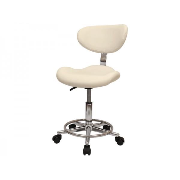 Стілець для майстра 827 А Молочний