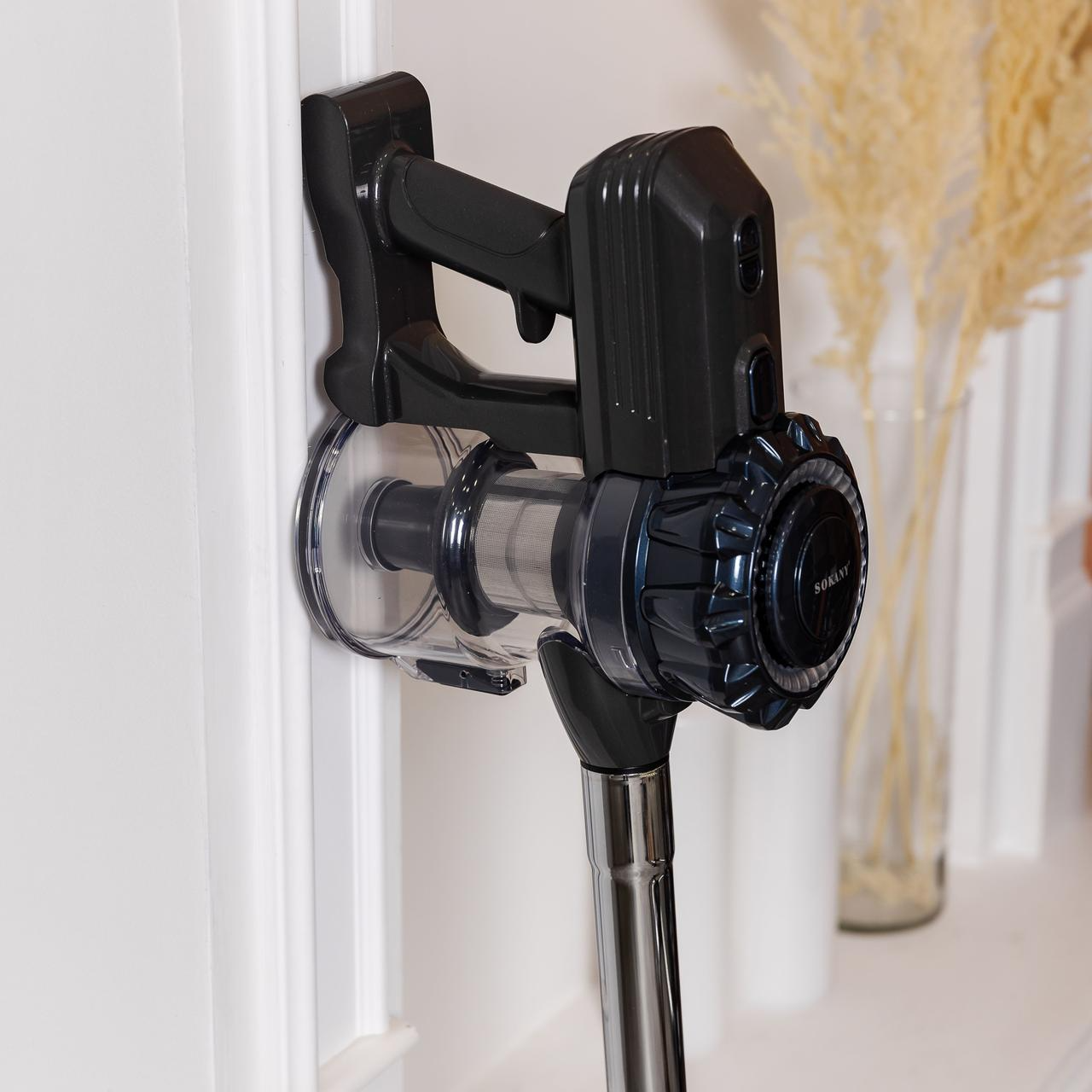 Пылесос ручной беспроводной аккумуляторный Sokany SK-13020 колбовый с циклонным фильтром 2000 Вт Синий (SK-13020) - фото 6 Пылесос ручной беспроводной аккумуляторный Sokany SK-13020 колбовый с циклонным фильтром 2000 Вт Синий (SK-13020) - фото 6