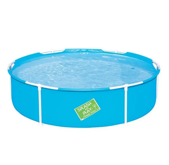 Бассейн каркасный Bestway круглый 152х38 см 689 л с тентом и подстилкой (56283-1 BW)