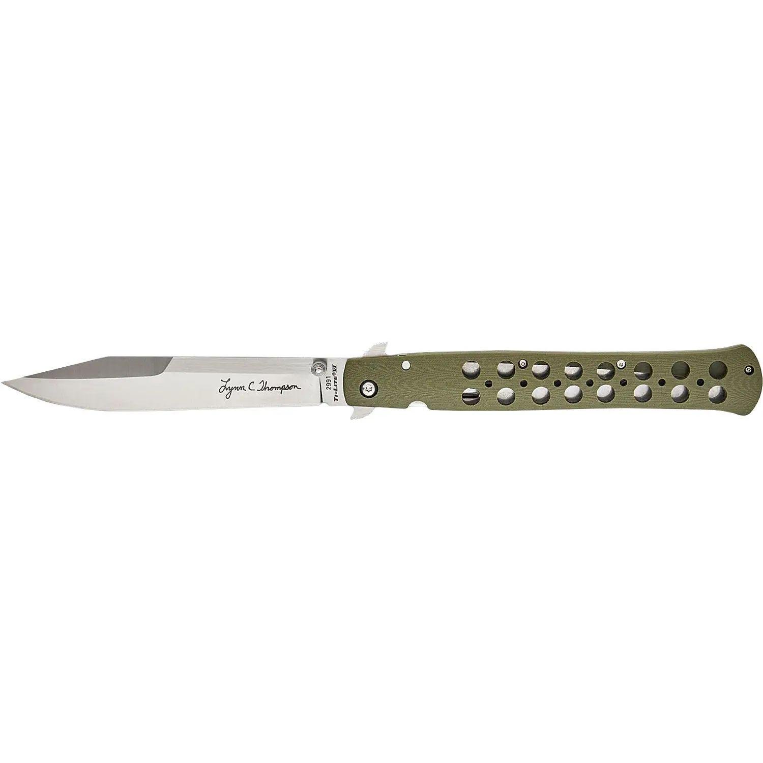 Ніж складаний Cold Steel Ti-Lite 6" Thompson Signature Green (CS-26C6AA)