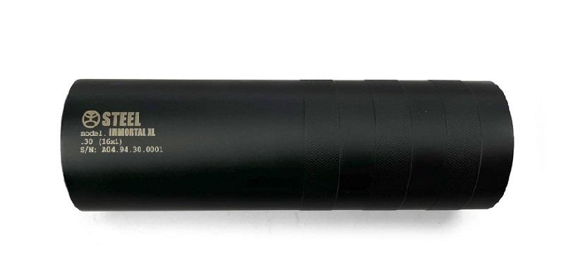 Глушитель Steel I ммORTAL XL AIR для калибра .223 резьба 1/2x28 160 мм (11453607)