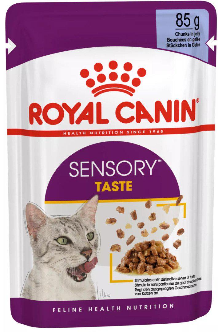 Корм вологий для котів Royal Canin Sensory Taste Chunks In Jelly 85 г (9003579018910)