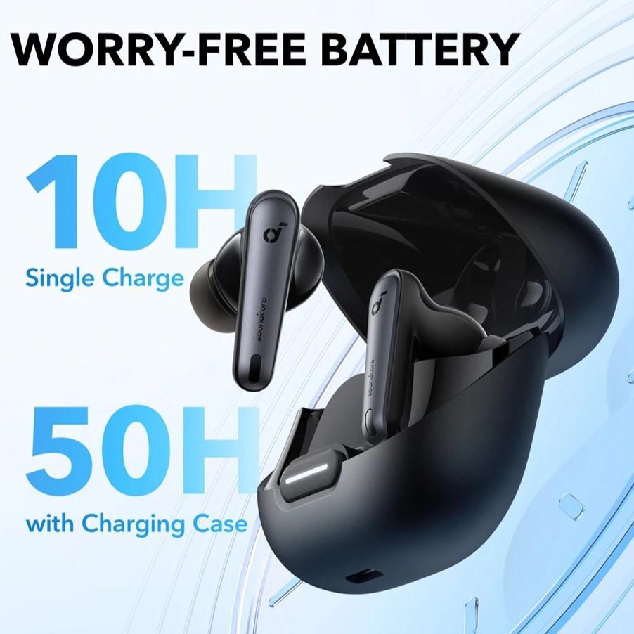 Наушники Anker SoundCore Liberty 4 NC Velvet Black - фото 6 Наушники Anker SoundCore Liberty 4 NC Velvet Black - фото 6