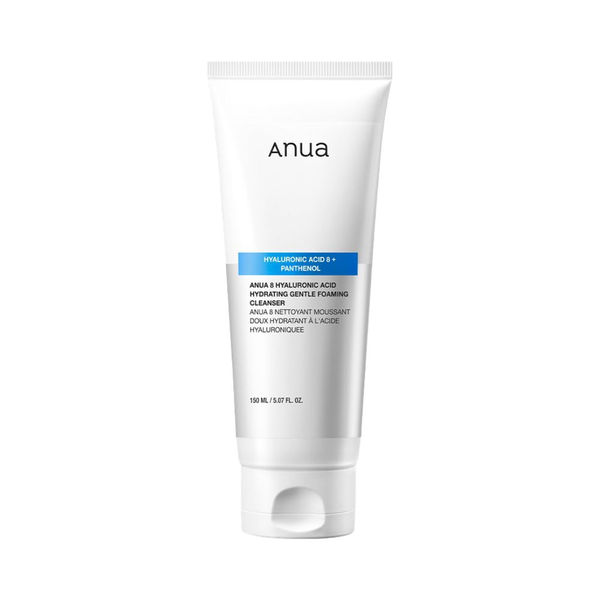 Пенка для всех типов кожи Anua 8 Hyaluronic Acid Hydrating Gentle Foaming Cleanser на основе 8 видов гиалуроновой кислоты 150 мл (36692739)
