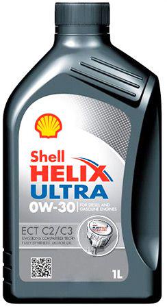 Моторна олива Shell Helix Ultra ECT C2/C3 0W-30 1 л - фото 1