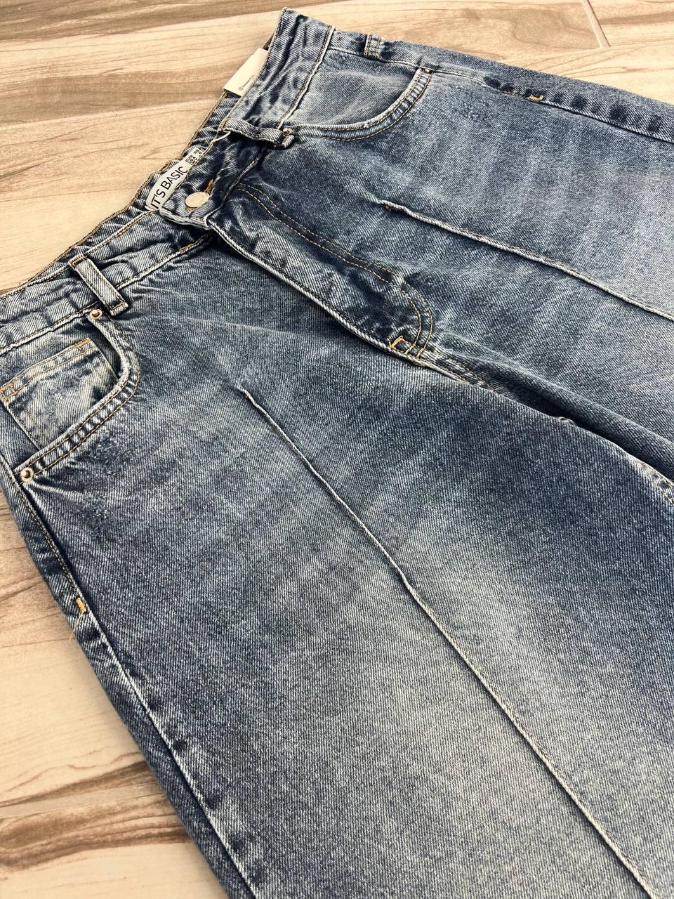 Джинси жіночі ITS Basic 3717-31 PALAZZO jeans вільні палаццо широкі кльош стрілка довгі р. 36 Світло-синій (3906) - фото 2 Джинси жіночі ITS Basic 3717-31 PALAZZO jeans вільні палаццо широкі кльош стрілка довгі р. 36 Світло-синій (3906) - фото 2