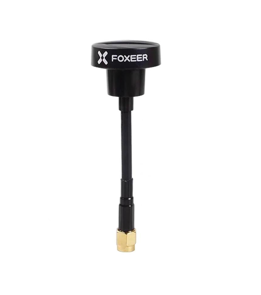 Антенна RHCP 5,8G Foxeer Pagoda PRO 3Dbi SMA-Male прямой для FPV дронов 86 мм Черный (00-00022909)