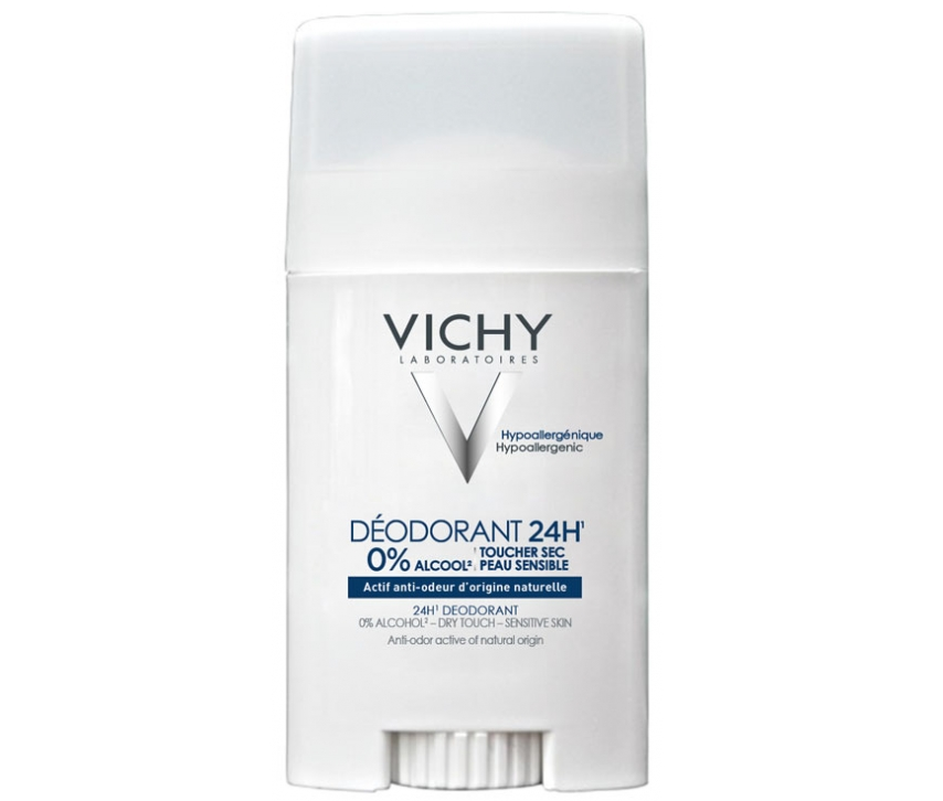 Дезодорант-стик Vichy 24H Сухое прикосновение для чувствительной кожи 40 мл (35546171)