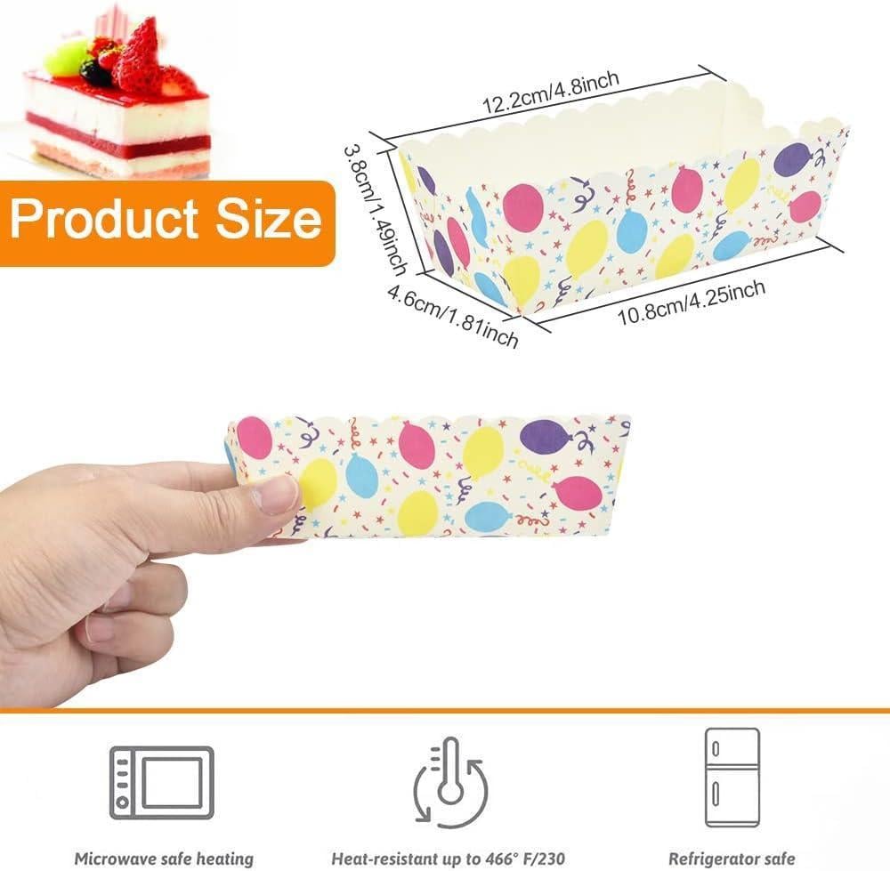 Миниформы для торта одноразовые BUZIFU 100 шт. Миниформы для торта одноразовые BUZIFU 100 шт.