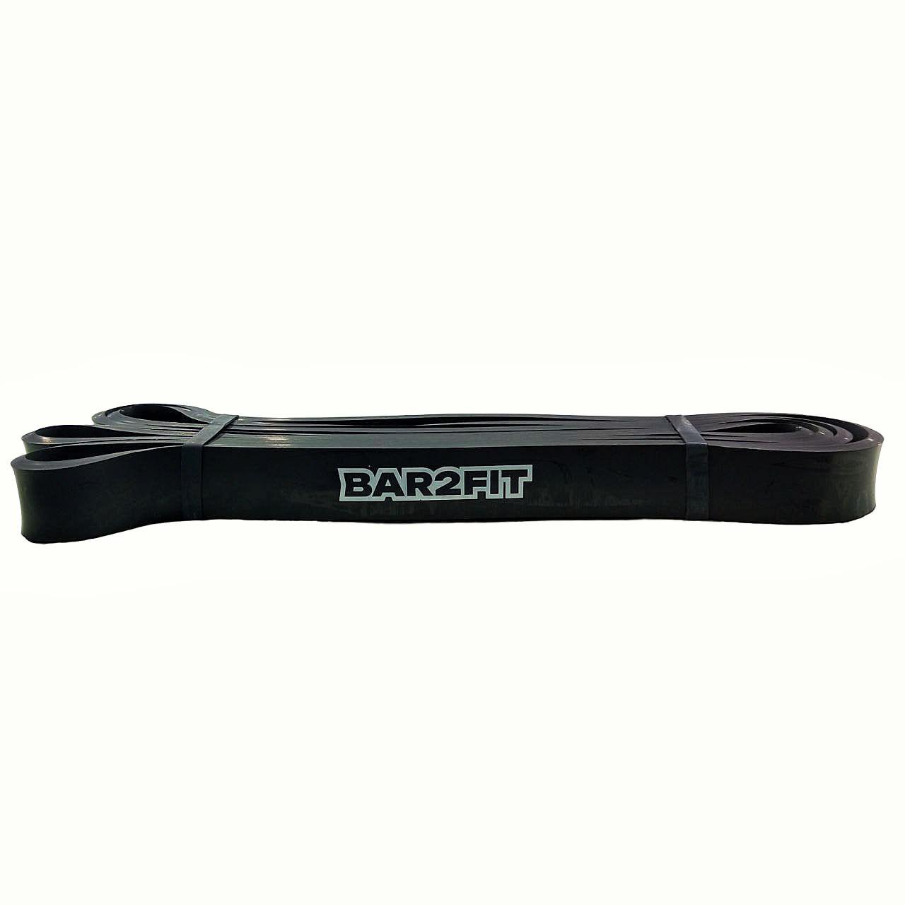 Гума спортивна для підтягування BAR2FIT B2F-3 22 мм 11-29 кг Black (12290901) - фото 2