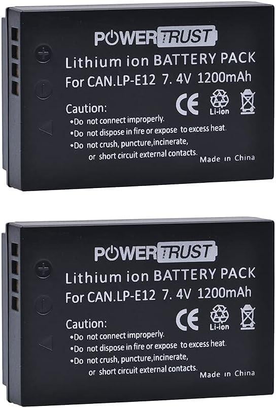 Аккумулятор PowerTrust для Canon 2 шт. (B07RWHYB6F)