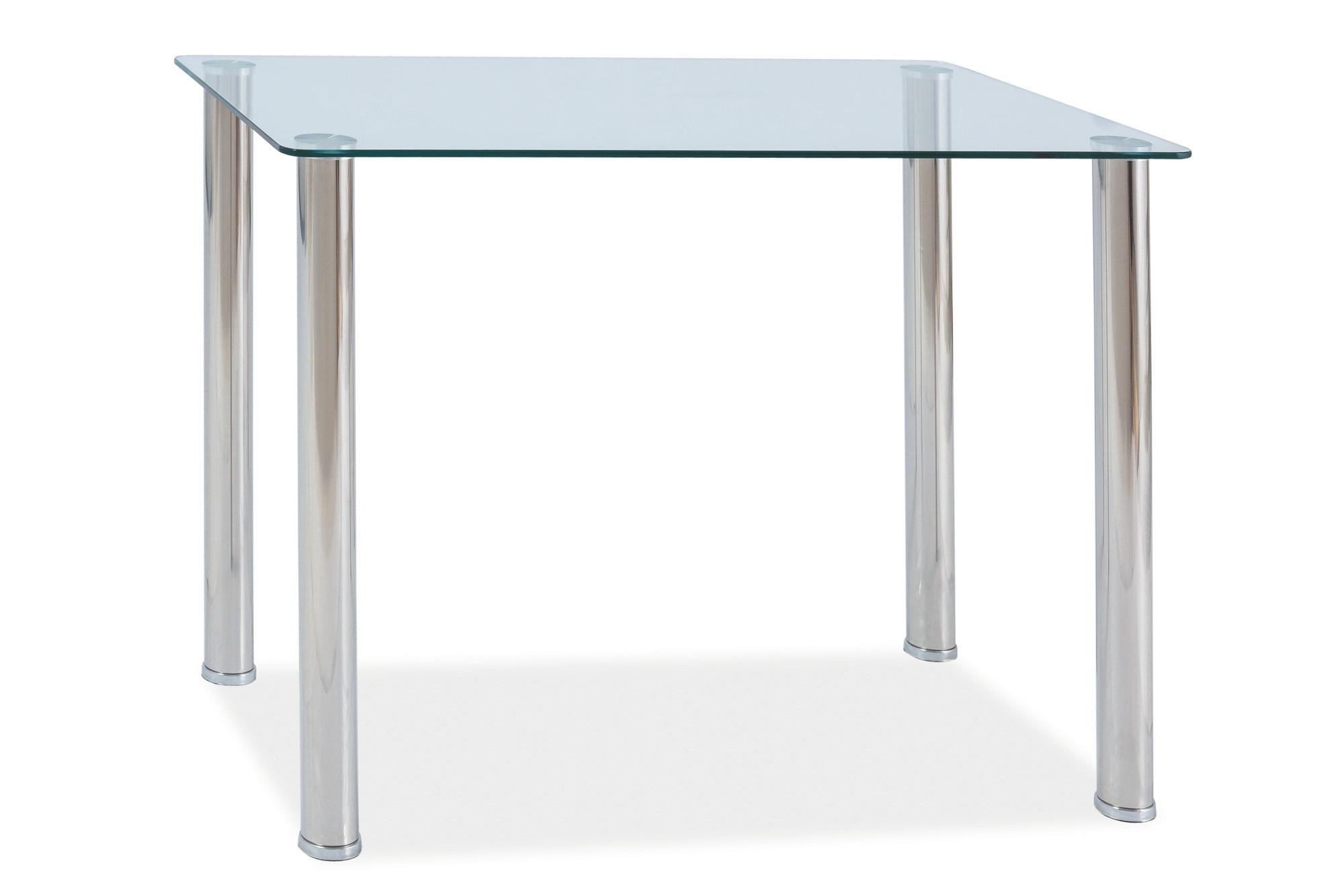 Стол обеденный Signal Ted 100х60 Прозрачный