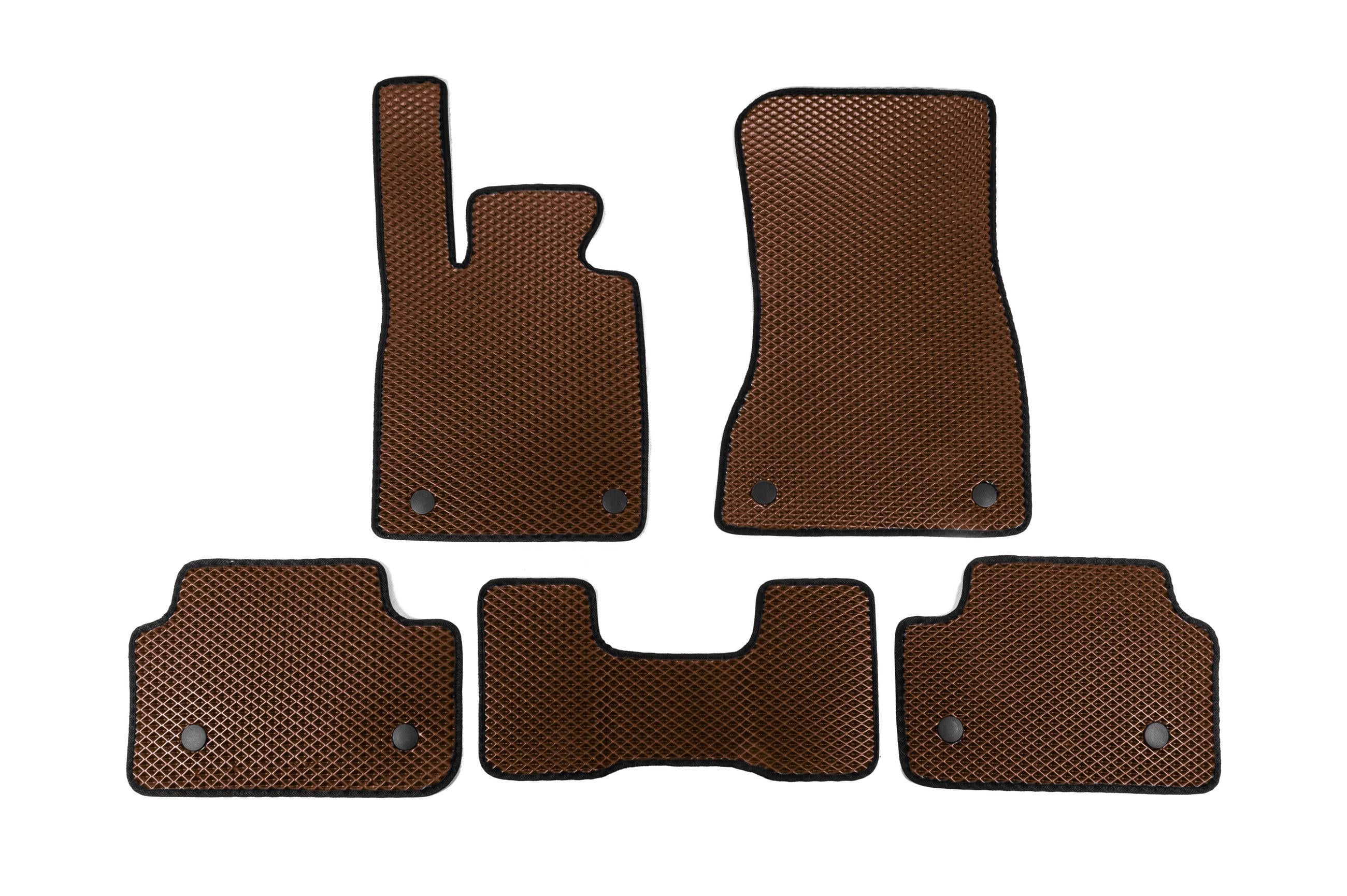 Коврики Digital Designs для G60/61 для BMW 5/i5 серия G60/G60E/G61 2023- рр. этилвинилацетат Коричневий (166133)