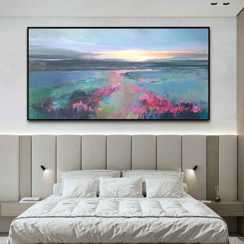 Картина на холсте ArtSale Пейзаж 50х100 см ntrl0109