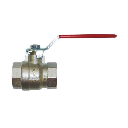 Кран шаровой IVR 1 1/4" прямой с ручкой