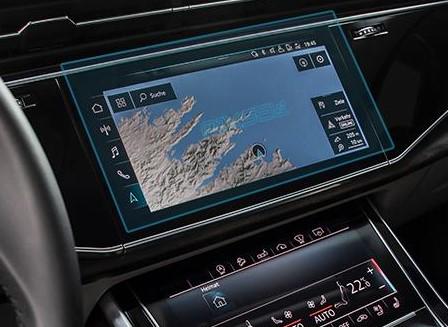 Стекло защитное Pixsel гибридный глянец на монитор Audi Q8/SQ8/RSQ8 11,3“ 2023